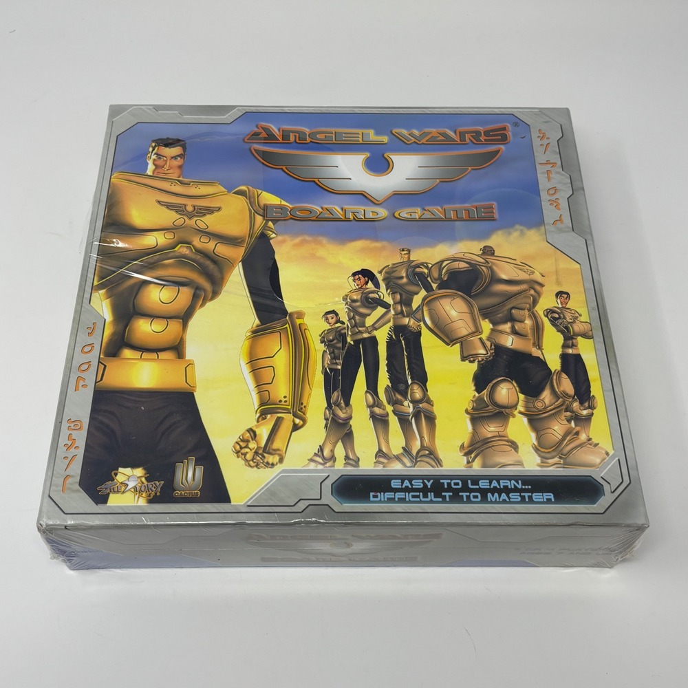 Angel Wars Board Game Cactus Game Design 2007 Strategy Sealed Torn Wrap
